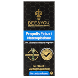 BEE&YOU Propolis extract 10% in water oplosbaar - 30 ml