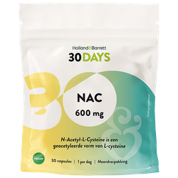Holland & Barrett 30DAYS NAC 600mg - 30 capsules