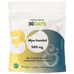 Holland & Barrett 30DAYS Myo-Inositol 500mg - 30 capsules