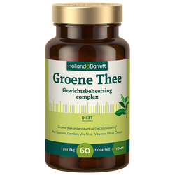 Holland & Barrett Groene Thee Gewichtsbeheersing - 60 tabletten