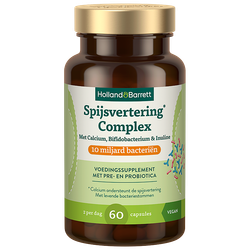 Holland & Barrett Spijsvertering Complex - 60 capsules