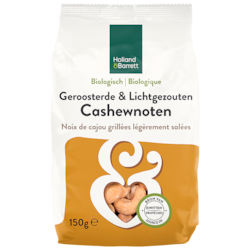 Holland & Barrett Biologische Geroosterde & Gezouten Cashewnoten - 150g