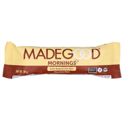 MadeGood Morning Soft Baked Oat Bar Chocolate Chip - 30g