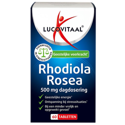 Lucovitaal Rhodiola Rosea 500mg - 60 tabletten
