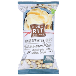 De Rit Kikkererwten Chips Zeezout - 75g