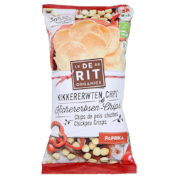 De Rit Kikkererwten Chips Paprika - 75g