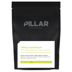 PILLAR Performance Triple Magnesium Professional Recovery Poeder Kokos & Ananas Refill - 200g