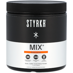 STYRKR MIX+ Elektrolyten en Koolhydraten Blood Orange - 555g