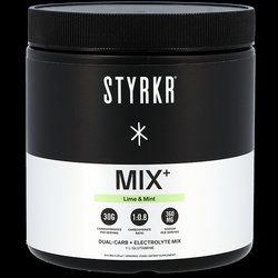 STYRKR MIX+ Elektrolyten en Koolhydraten Lime & Mint - 537g