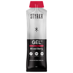 STYRKR GEL50 Energy Gel Mixed Berry – 72g