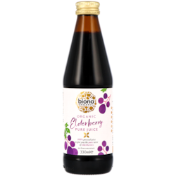 Biona Organic Elderberry Pure Juice - 330ml