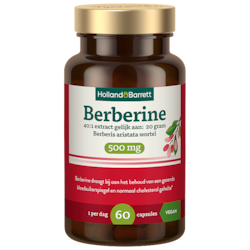 Holland & Barrett Berberine 500 mg 97% HCL 40:1 extract - 60 capsules