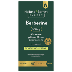 Holland & Barrett Expert Berberine 500mg - 60 capsules
