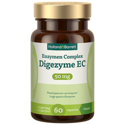Holland & Barrett Enzymen Complex Digezyme EC 50mg - 60 capsules