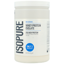 Isopure Whey Protein Isolate Unflavoured - 435g