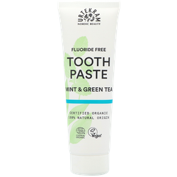 Urtekram Tandpasta Munt & Groene Thee Fluoridevrij - 75ml
