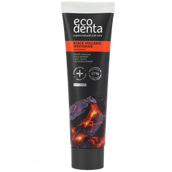 Ecodenta Black Whitening Tandpasta Vulcanic Minerals - 100ml