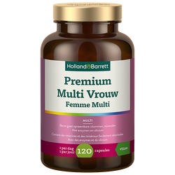 Holland & Barrett Premium Multi Vrouw - 120 capsules