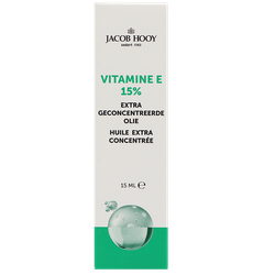 Jacob Hooy Vitamine E 15% Extra Geconcentreerde Olie - 15ml