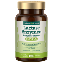 Holland & Barrett Lactase Enzymen 8125 FCC - 120 capsules