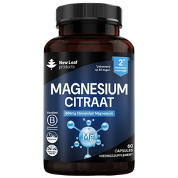 New Leaf Products Magnesium Citraat - 60 capsules