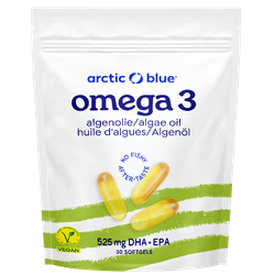 Arctic Blue Omega 3 Algenolie 525 mg DHA + EPA - 30 softgels