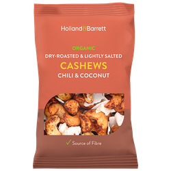 Holland & Barrett Cashewnoten Chili & Kokos BIO - 35g