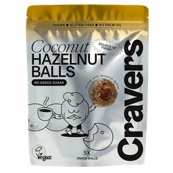 Cravers Coconut Hazelnut Balls - 60g