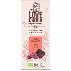 Lovechock Date Chocolate Dark 69% - 70g