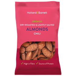 Holland & Barrett Amandelen Chili BIO - 35g