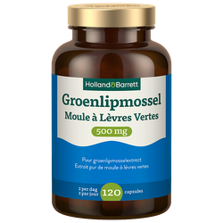 Holland & Barrett Groenlipmossel 500 mg - 120 capsules