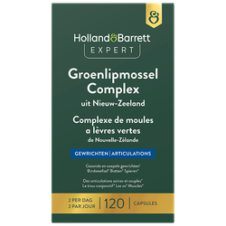Holland & Barrett Expert Groenlipmossel Complex - 120 capsules