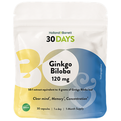 Holland & Barrett 30DAYS Ginkgo Biloba - 30 capsules
