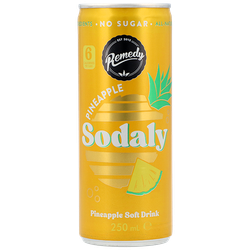 Remedy Sodaly Pineapple Soft Drink - 250ml