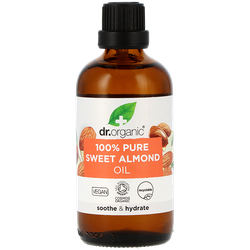 Dr. Organic Zoete Amandelolie 100% Puur - 100ml
