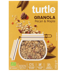 Turtle Granola Pecan & Esdoorn - 350g