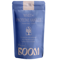 BOOM Whey + Proteïne Vanille - 300g