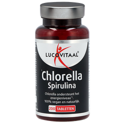 Lucovitaal Chlorella Spirulina - 200 tabletten