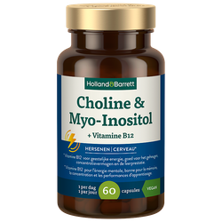 Holland & Barrett Choline & Myo-Inositol + Vitamine B12 - 60 capsules