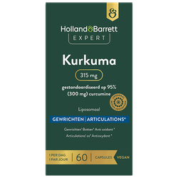 Holland & Barrett Expert Curcuma 315 mg liposomaal - 60 capsules