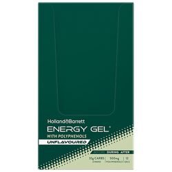 Holland & Barrett Energy Gel Unflavoured - 12 x 50g