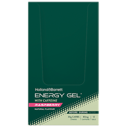 Holland & Barrett Energy Gel Raspberry - 12 x 50g