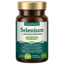 Holland & Barrett Selenium L-selenomethionine 100 mcg - 120 tabletten