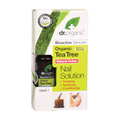 Dr Organic Solution pour les ongles à l'extrait d'arbre à thé 10 ml