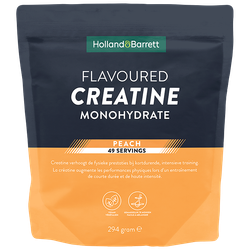 Holland & Barrett Flavoured Creatine Monohydraat Peach - 294g