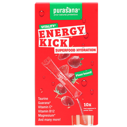 Purasana Energy Kick Superfood Hydration - 10 sticks