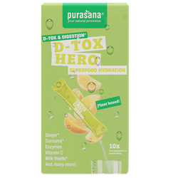 Purasana D-Tox Hero Superfood Hydration - 10 sticks