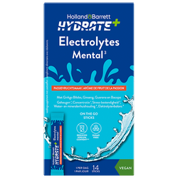 Holland & Barrett Hydrate+ Electrolytes Mental - 14 sticks