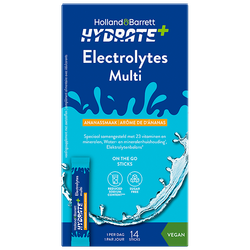 Holland & Barrett Hydrate+ Electrolytes Multi Ananas - 14 sticks