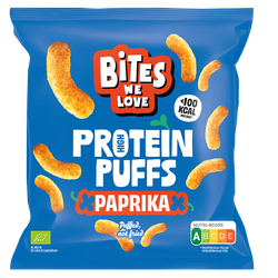 BitesWeLove Paprika Protein Puffs - 25g